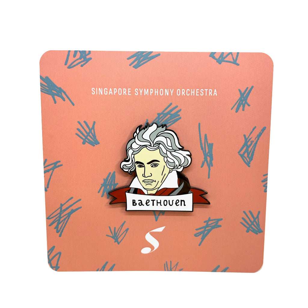 Baethoven - Composer Pin