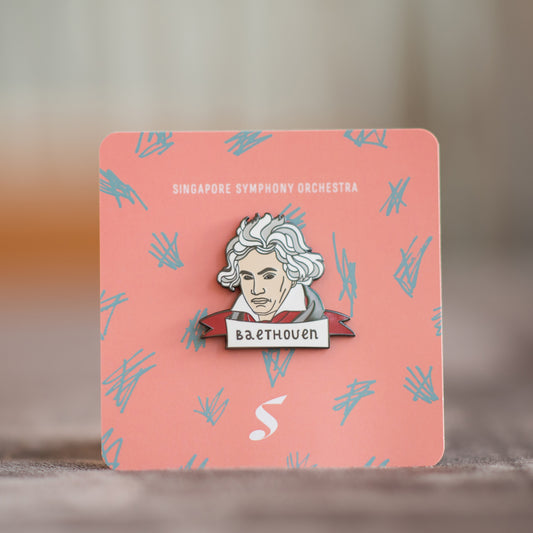 Baethoven - Composer Pin