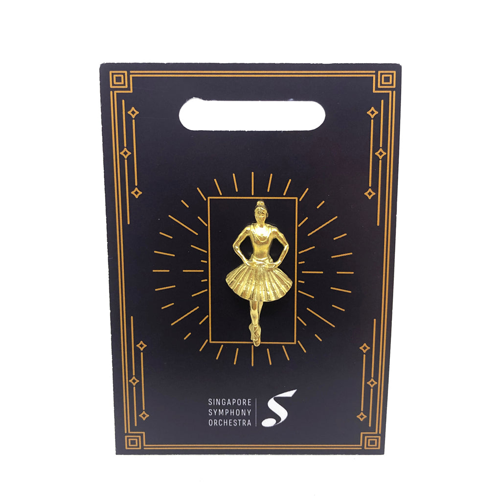Dancer pin