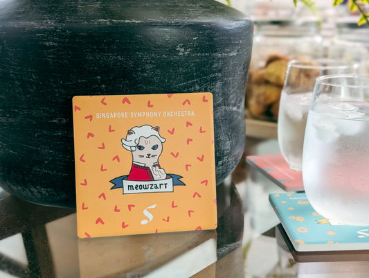 Coaster Meowzart
