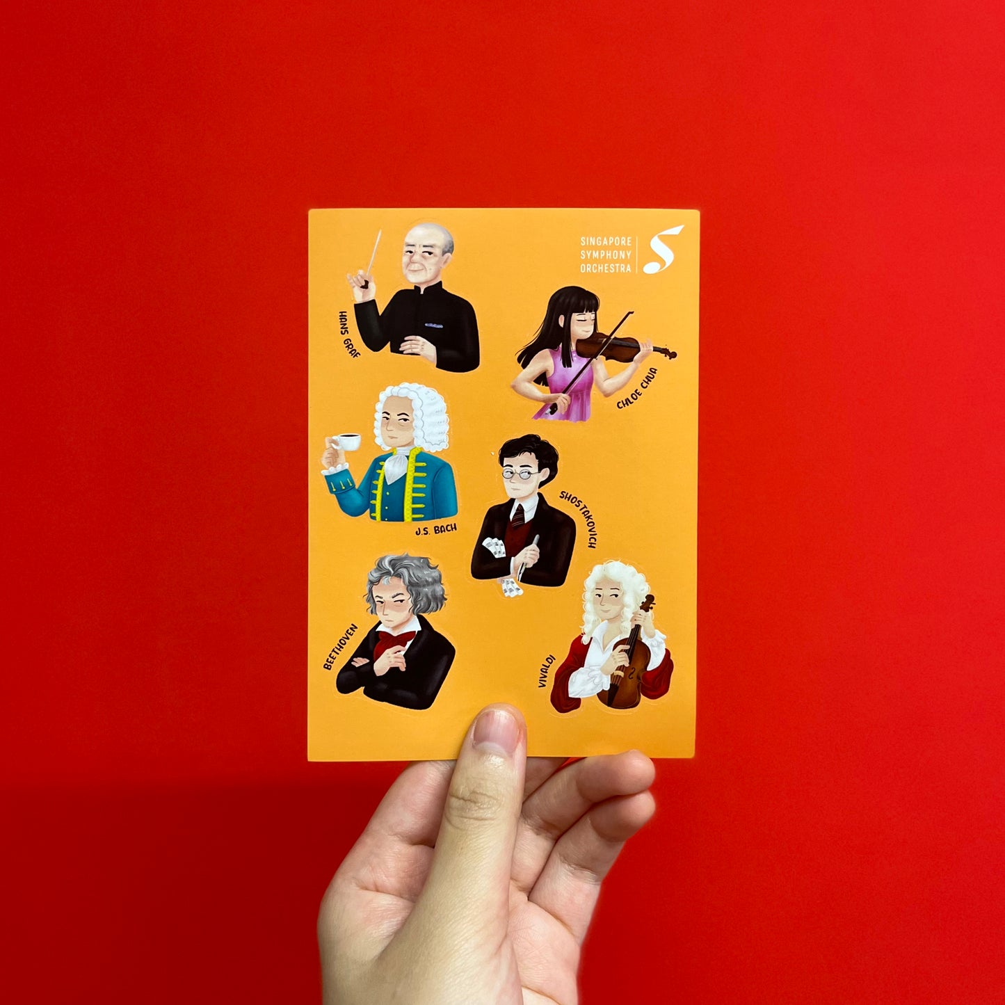 SSO Sticker Sheet (Orange)